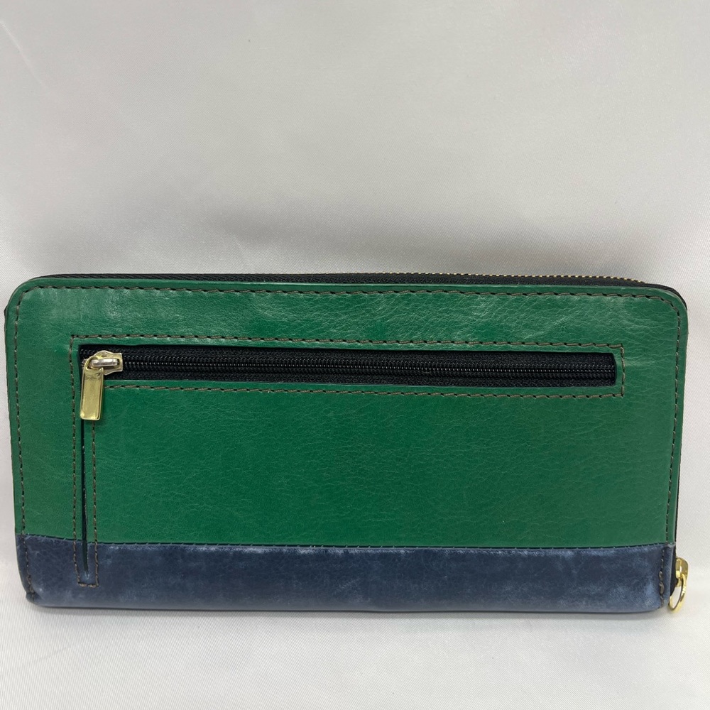 Fossil Wallet, In Preowned Condition, Color Block… - image 2